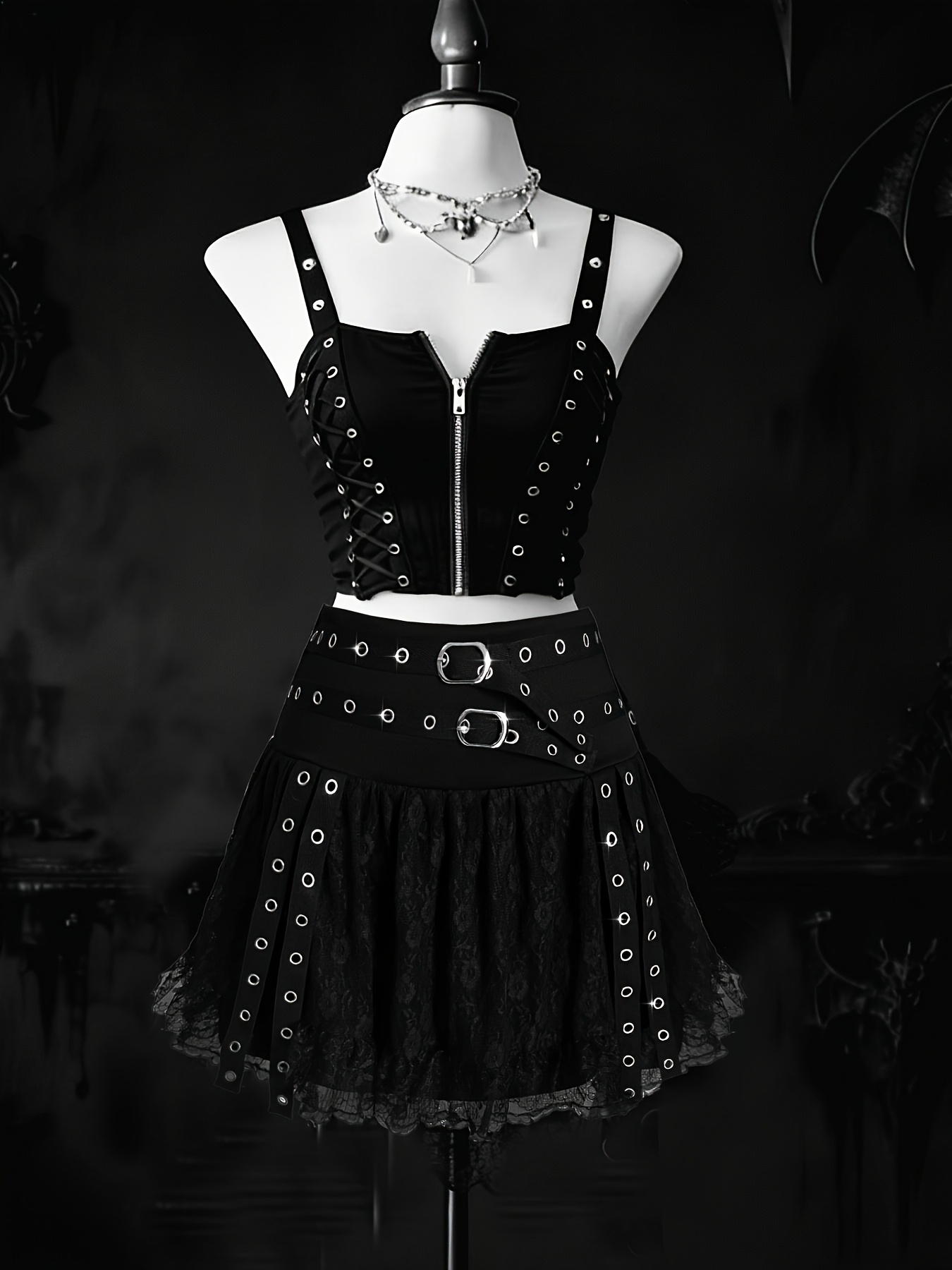 belt skirt sold on Temu United States