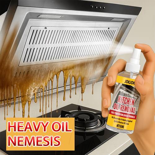 kitchen surface cleaning spray quickly down grease and cooking residue suitable for range hoods stovetops bbq grills outdoor fryers pots pans and metal appliance bright and clean summer travel essentials