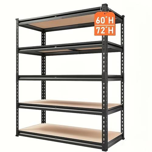 72 inch heavy duty metal storage rack with a load bearing capacity of 3000 per layer adjustable height and office shelves industrial style sorting rack