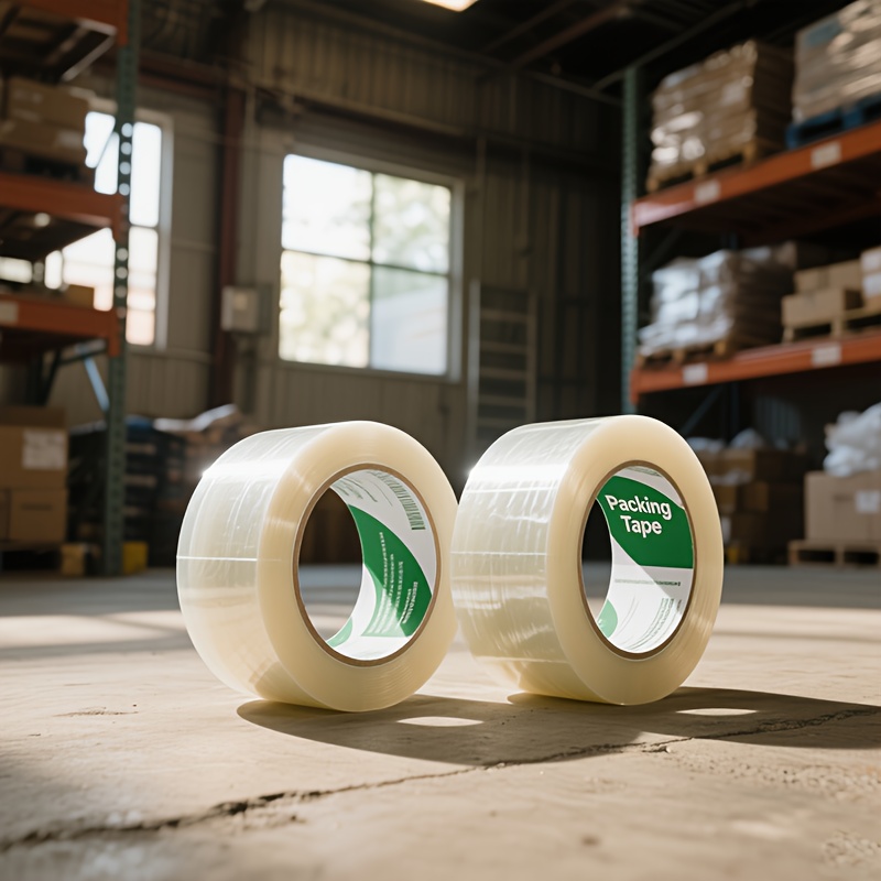 TEMU 2 Rolls Of Transparent Packaging Tape, 76 Yards, , Strong , Suitable For Offices And Homes, With Strong Waterproof Sealing Performance, The For