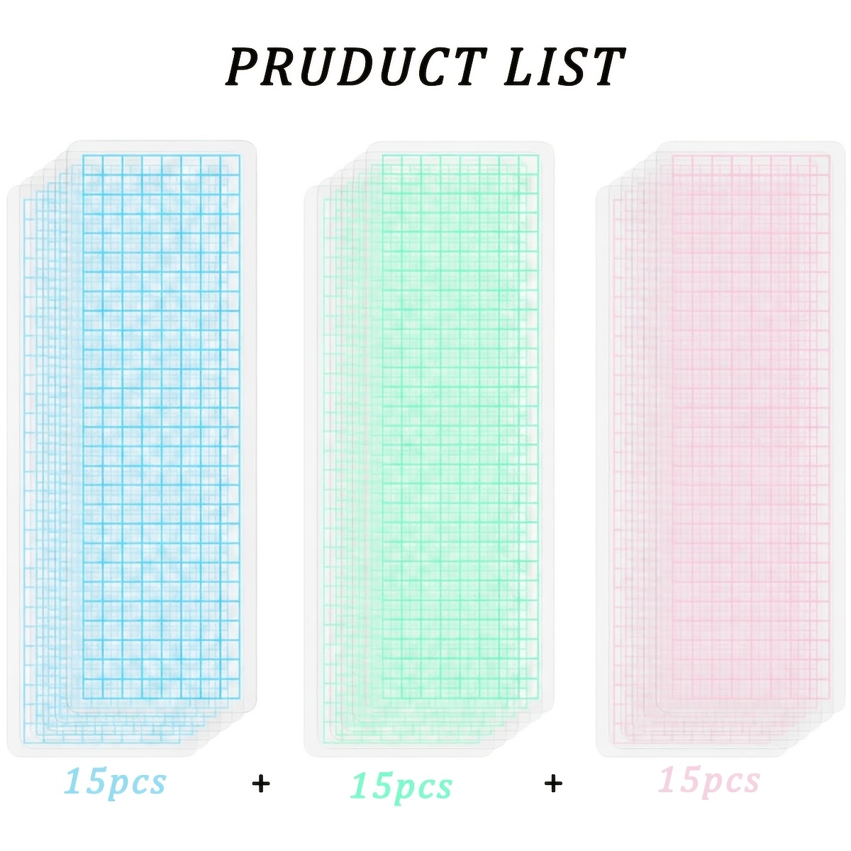 TEMU 45pcs Washi Tape Organizer Storage Holder, Pvc Washi Tape Cards Portable Sample Board For Journaling, Scrapbooking, Craft (5.91 X 1.97 In, Pink)