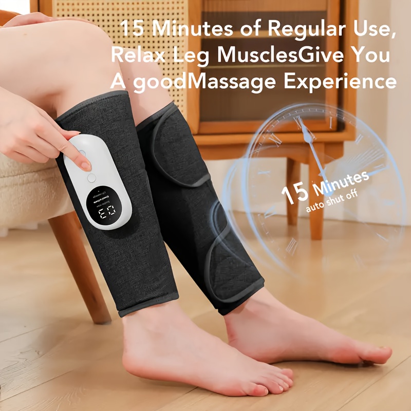 Leg Massager For Circular Calf Press, Air Compression Massager, 3 Intensities, Easy To Use, For Feet, Legs, Thighs And Knees, Cordless Leg Massager, Christmas, Mother'S Day And Father'S Day Gift. 11 Leg Massager For Circular Calf Press, Air Compression Massager, 3 Intensities, Easy To Use, For Feet, Legs, Thighs And Knees, Cordless Leg Massager, Christmas, Mother'S Day And Father'S Day Gift. - Image 11