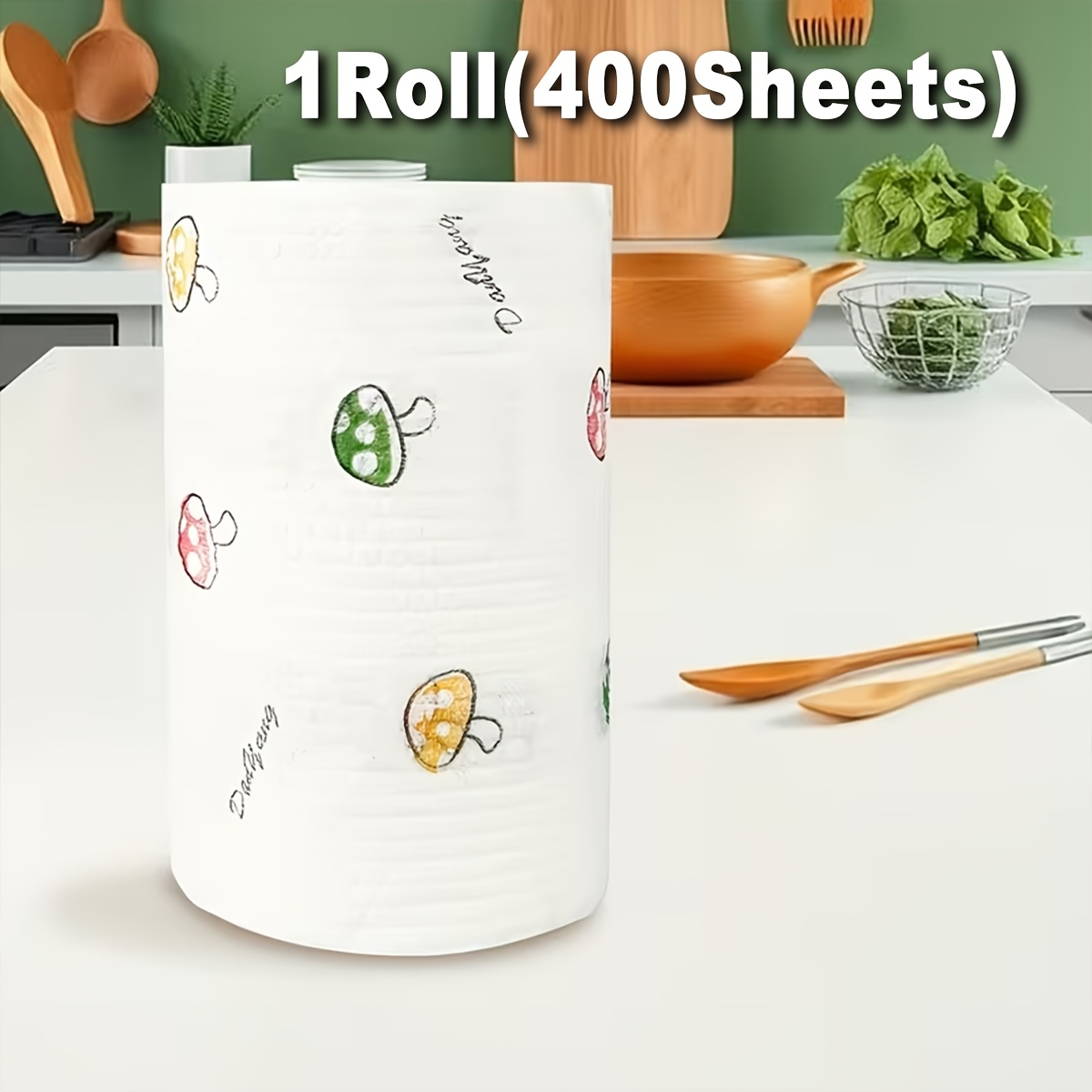 1/2/4/ Lazy Rag Disposable Kitchen Paper Towel Washable Dry And Wet Towel Dish Cloth Oil Rag Degreasing Towel…: retailer-supplied image