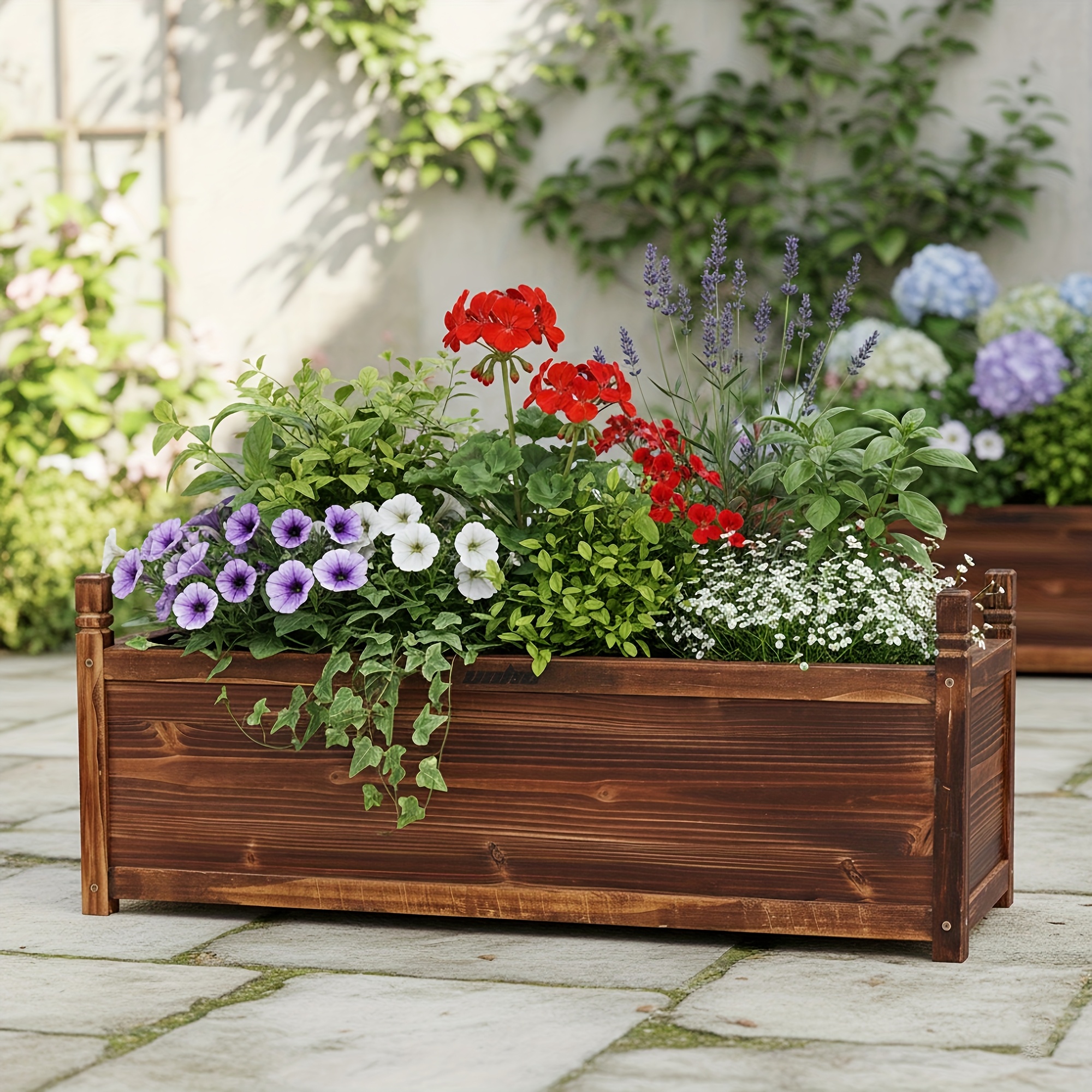 rankpflanzen blumenkasten MCombo Pflanzkasten mit Rankgitter Spalier fr Kletterpflanzen Rankkas   MCombo.de