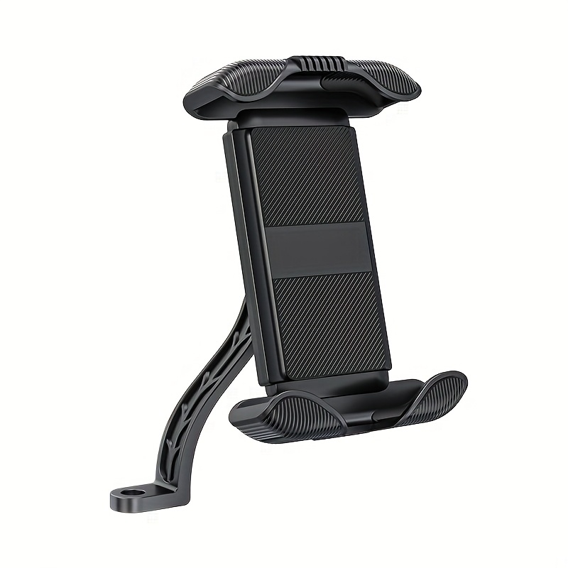 TEMU Anti-shake Motorcycle Phone Mount, 360 Degree Adjustable Rearview Mirror Phone Holder, Sturdy , Suitable For Riding Gps Navigation