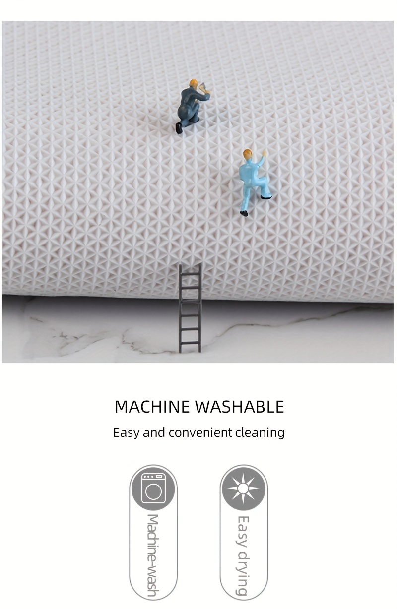 2pcs of ultra soft non slip bathroom carpet   absorbent machine washable durable home decoration floor mat suitable for bathroom bathroom bedroom living room entrance u shaped toilet mat entrance door mat Product details 11