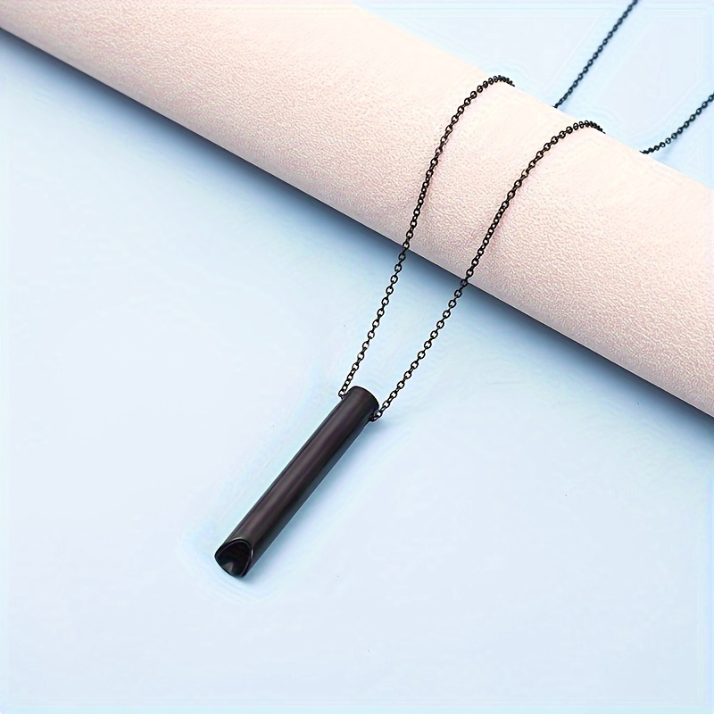 1pc Anti Anxiety Necklace Breathing Necklace Meditation Tools