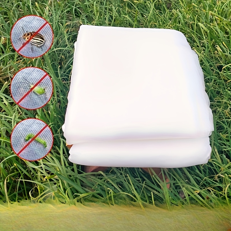 Image of Convenient And Durable Insect And Bird Netting - Fine Mesh Cover Measuring 78.74in × 118.11in, Suitable For Vegetables, Fruits, And Plants