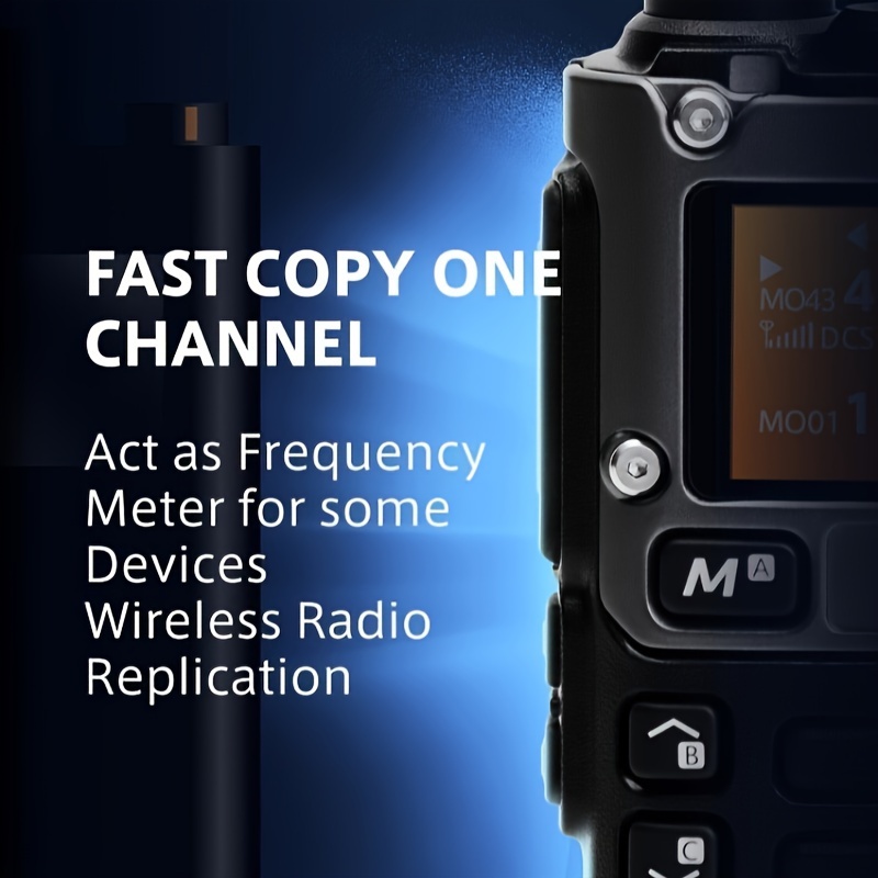 2/1 парче   uv-k5   уред за воздушен бенд uv-k6 pro   тип c полнење uhf vhf dtmf fm скръмблер   бежична фреквенција двонасочен cb   долго растојание Детали за производот 3