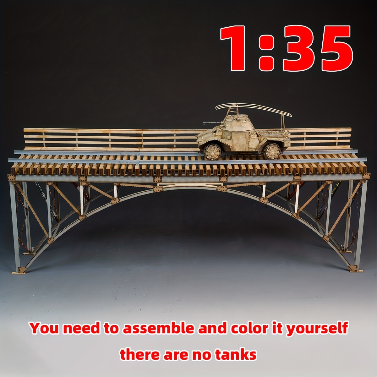 Assembly Architectural Model Sand Table Bridge Kit