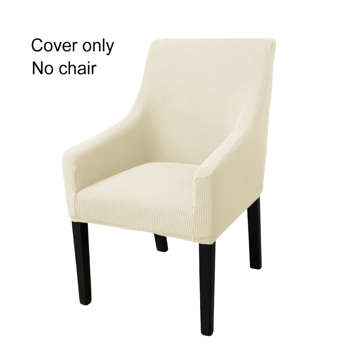 TEMU para silla de 1 pieza, elástica de jacquard de de , adecuada para uso en hogar y hotel, individual elástica para sillas de comedor, sillas de