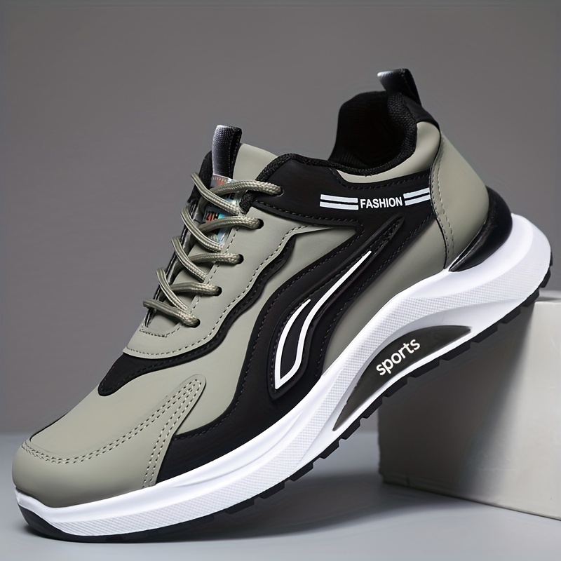 Alternative view of Zapatillas Deportivas Casuales y Modernas para Hombres, Zapatos de Running Versátiles y a la Moda para Primavera y…