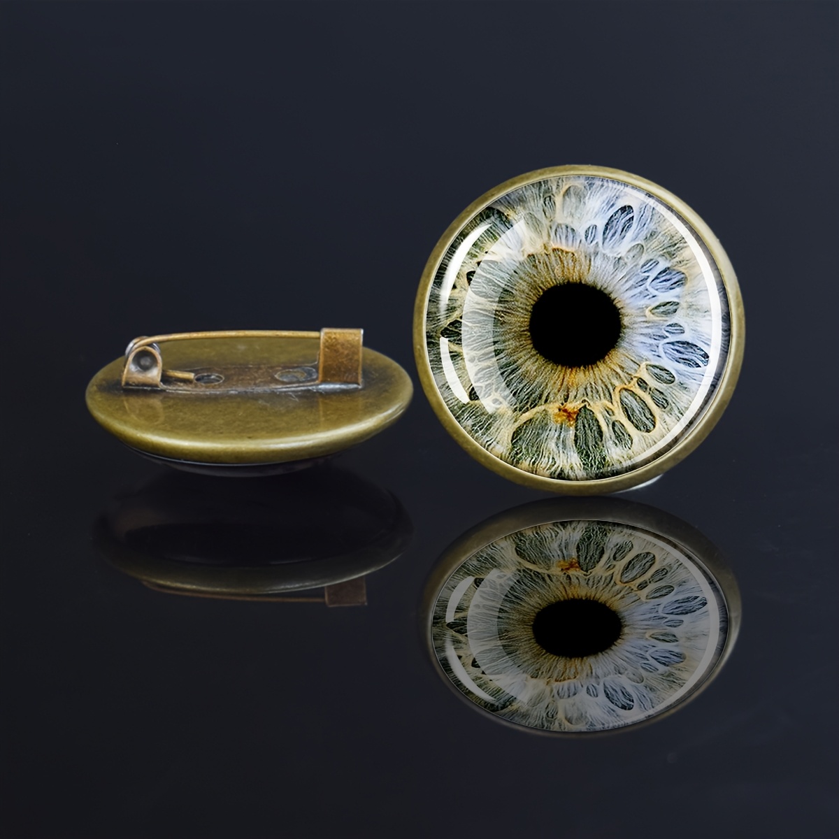 TEMU in vetro con design "", un regalo versatile sia per che per donne, accessorio di gioielleria elegante, articolo distintivo