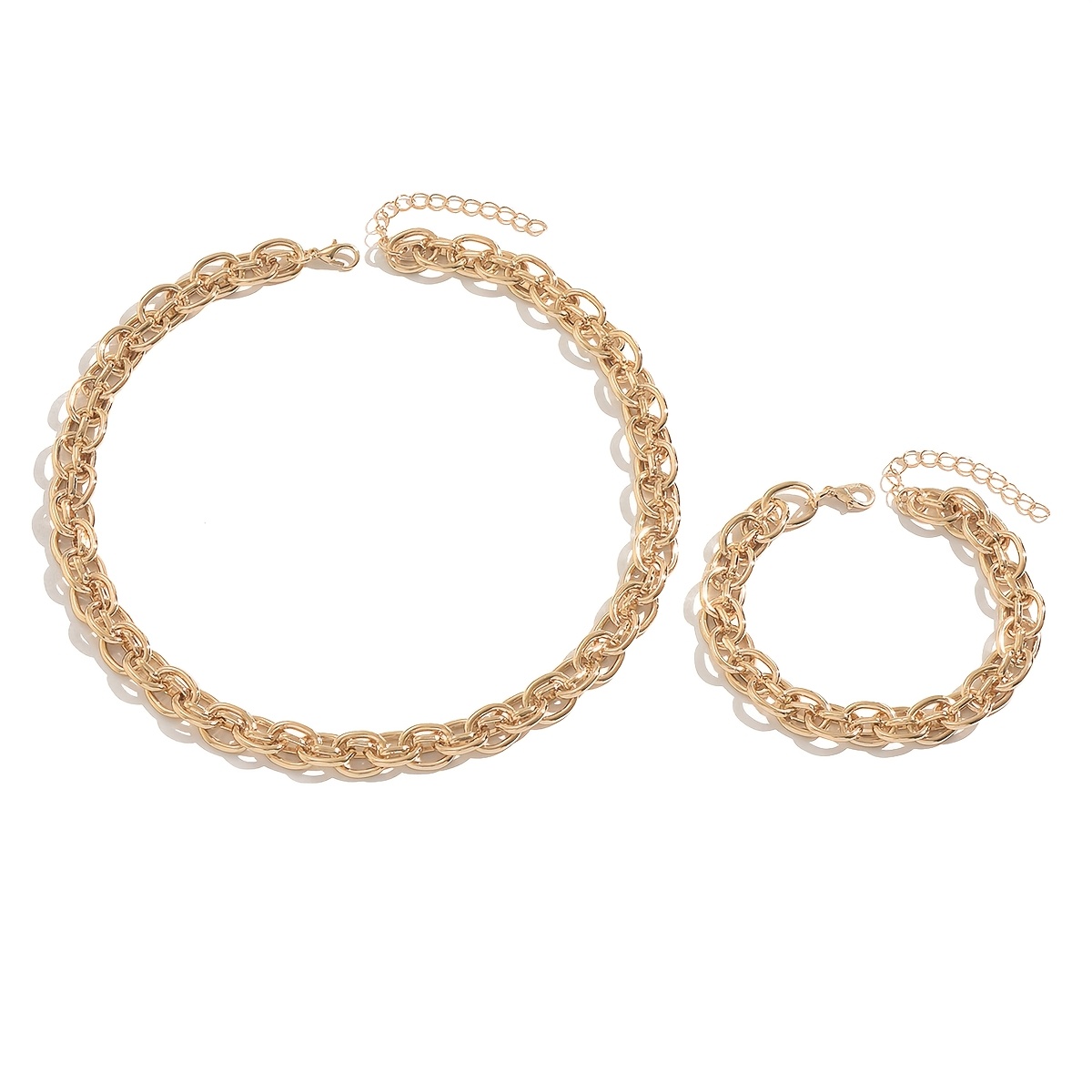 2pcs Light Luxury Fashion Jewelry Set for Women