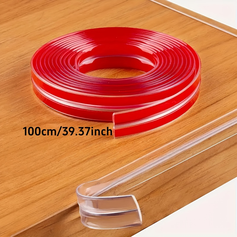 TEMU Furniture Strips, Home Anti-collision Strips, Transparent Anti-collision Strips L-shaped, Corner Edge Strips, Multiple Length Options.