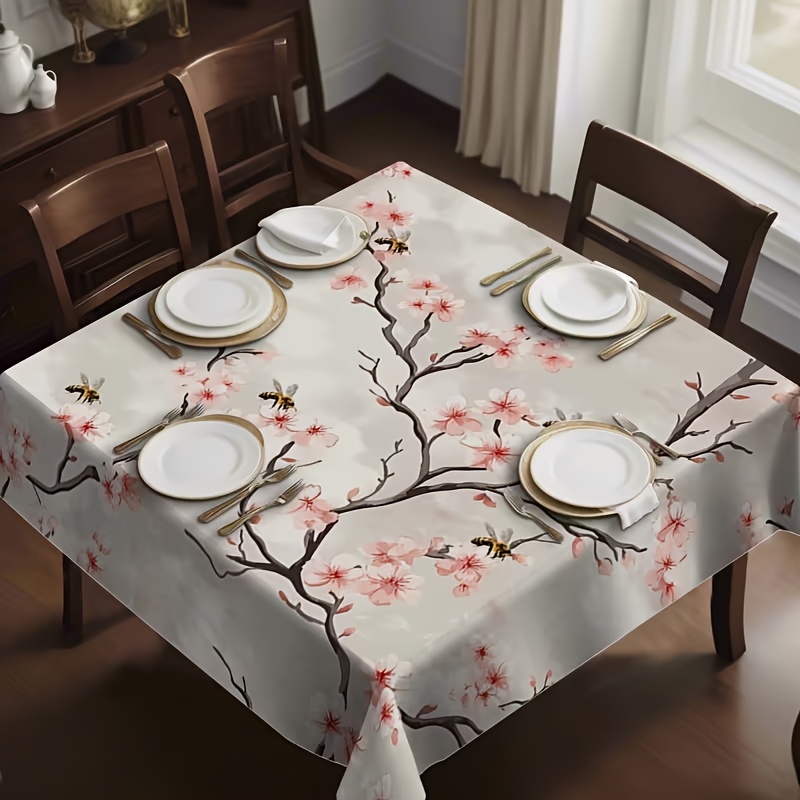 square tablecloths sold on Temu Australia