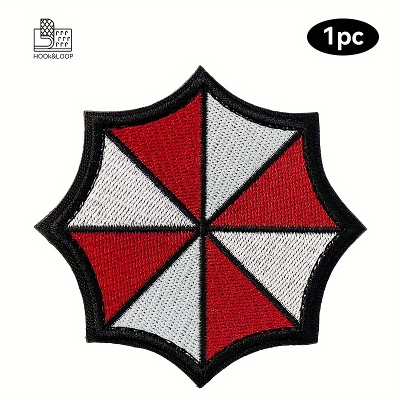 

1pc Tactical Patch - Embroidered Appliqué Badge With Hook & Loop For Clothing And Backpacks