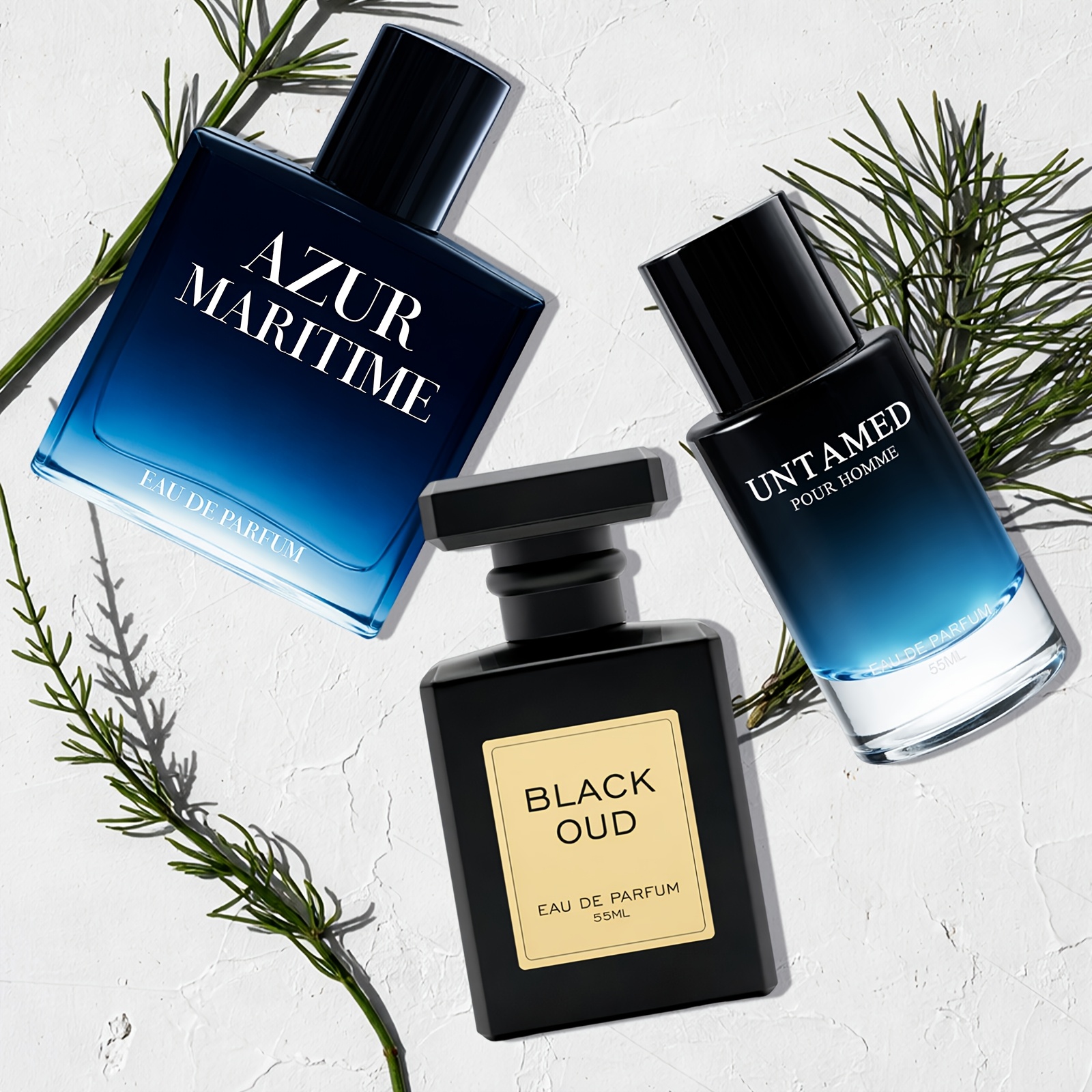 Image of Mint Jasmine Melon Lavender Geranium Cedar Fresh Oud Sandalwood Vanilla Amber Spicy Perfume Set For Men Women, Long Lasting Fragrance For Dating Party Travel, Holiday Birthday Gift Box