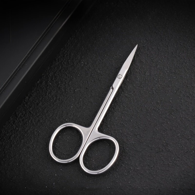 

Stainless Steel Scissors For Eyelash And Bandage Cutting - Multipurpose Small Cosmetic Scissors For Removal, Gauze, And Trimming