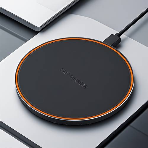 1pc 15w fast wireless charger usb type c port desktop power supply stand for iphone 16 15 14 13 12 11 and samsung galaxy s25 s24 23 s22 s21