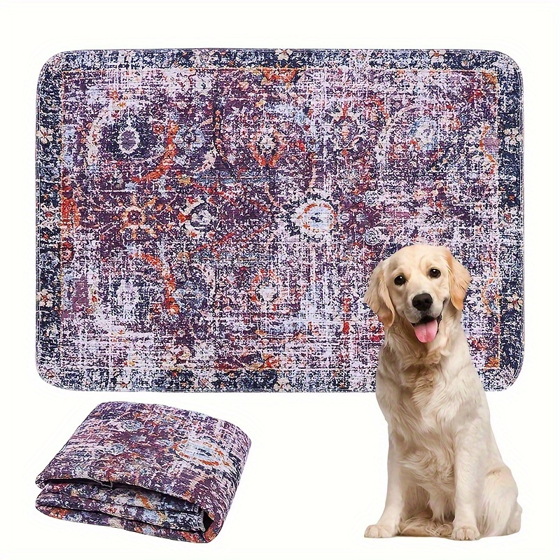 

1pc Wowodiandian Dog Mat, 100% Polyester , And Pad, And ,
