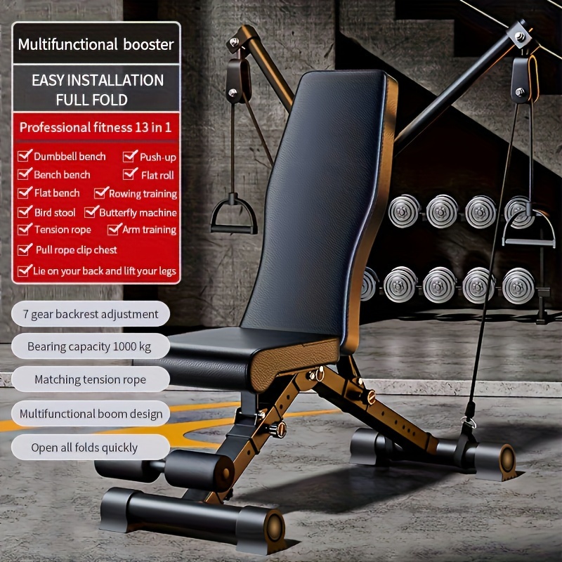 adjustable weight bench full body workout, foldable strength