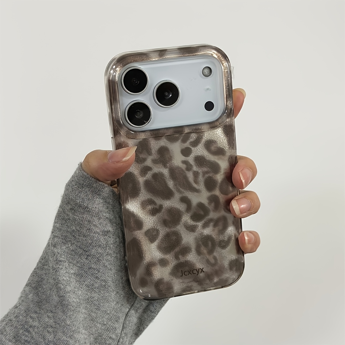 TEMU Phone Case - Fashion Leopard Print Shell Texture Phone Case Compatible With Iphone 17promax 17pro 17air 17 16 15 14 Plus 13 Pro Max Stylish