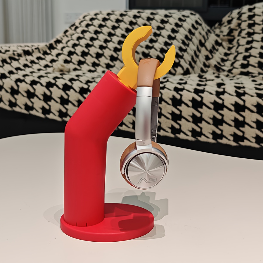 A Beautiful Creative Desktop Headphone Stand, Headphone Base, Headphone Hook, Gaming Setup Accessory, Decoration For ' And ' Rooms | Practical Shelf, Utility Racks