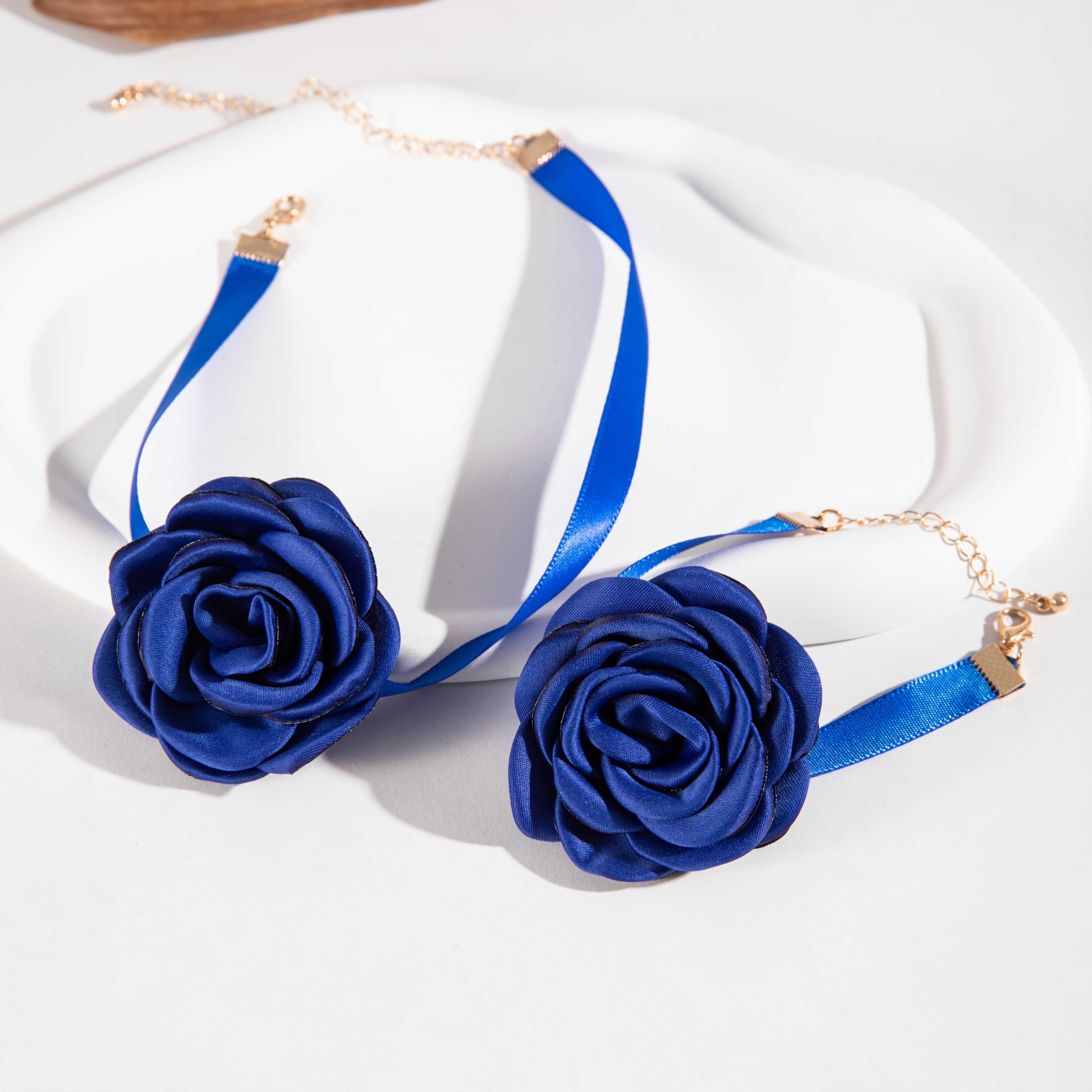Polyester Floral Jewelry Set for Party Banquet Friends