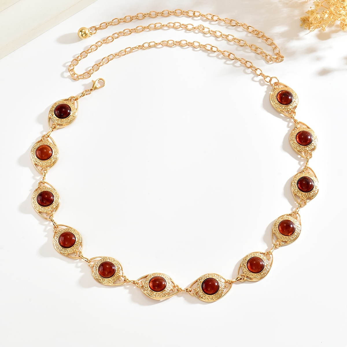 Women's Bohemian Vintage Handmade Round Waist Chain, Unique Gift