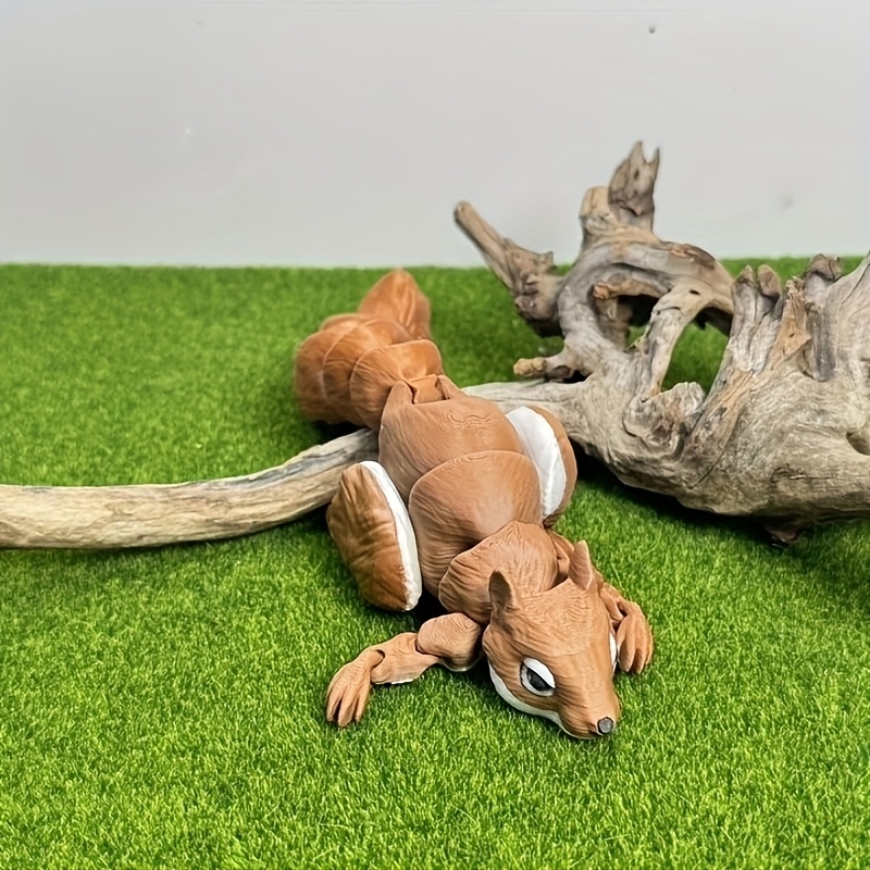 A 3d Printed Toy Model Of A , Featuring Multiple Movable Joints, Suitable For Play And Decoration, Perfect For Easter, Halloween, Christmas, Thanksgiving, And More