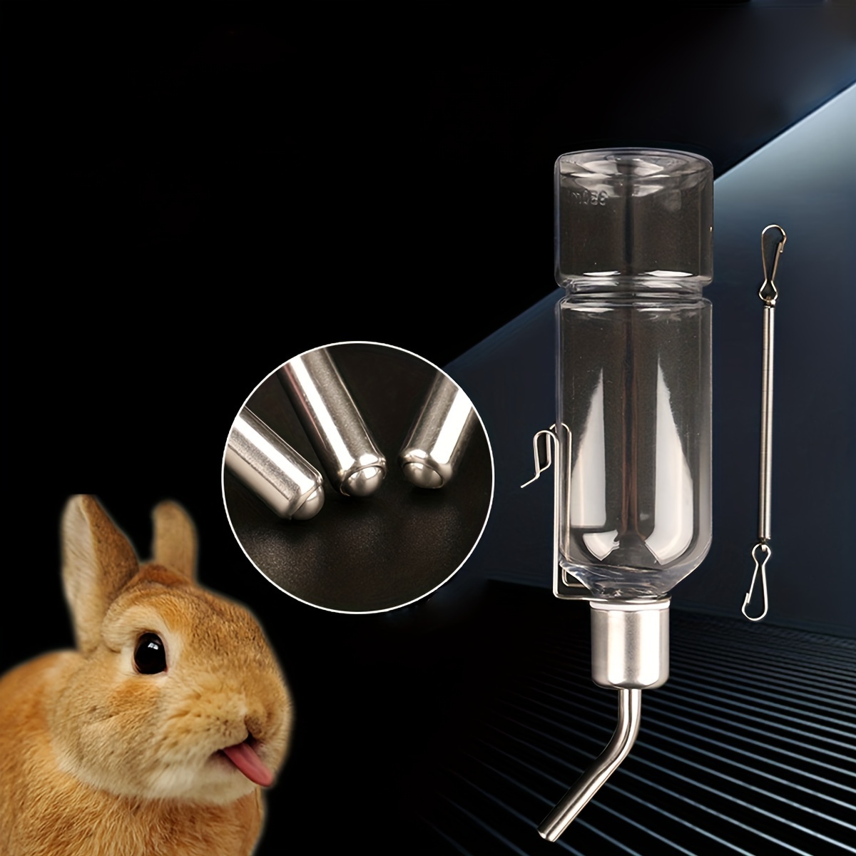 leak proof rabbit water bottle