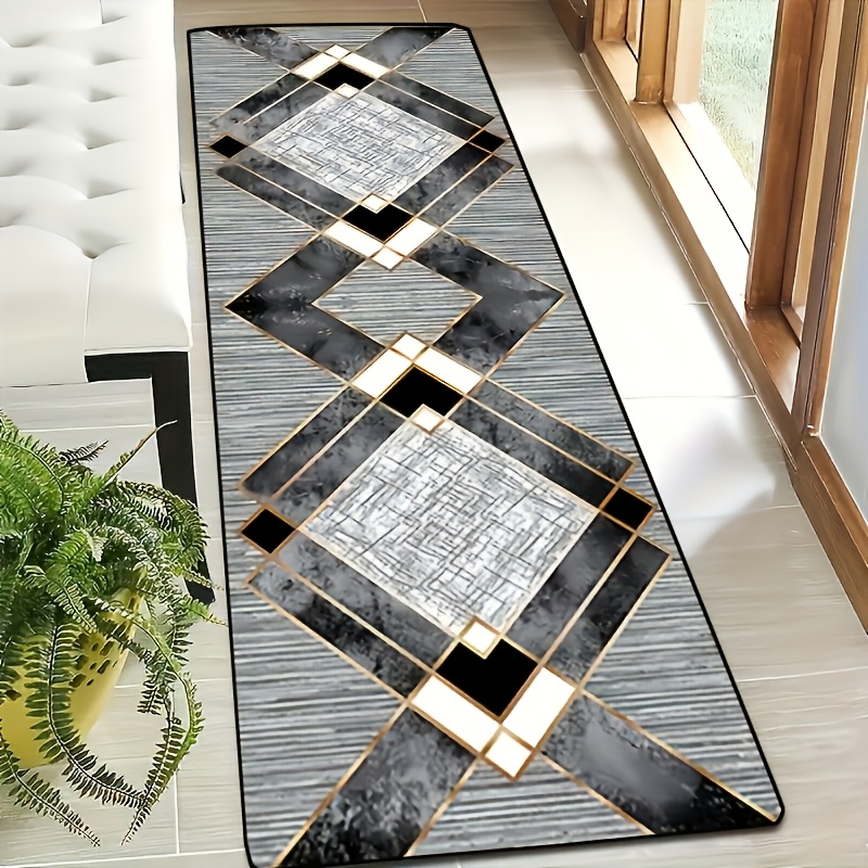 TEMU Tappeto Runner Bohemien e - Tappeto da Rettangolare Extra con Grigio Scuro//Beige/Grigio//Grigio/Beige/Grigio//Beige/Beige, Tappeto, Tappeti per