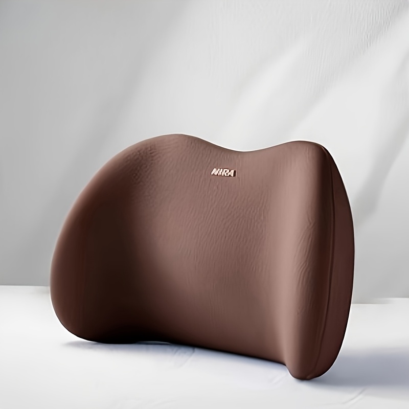 TEMU Oreiller Lombaire Ergonomique & Coussin de Dos pour Lit - Correcteur de Posture en Mousse à pour Chaise de Bureau & Sommeil, Oreiller de Taille