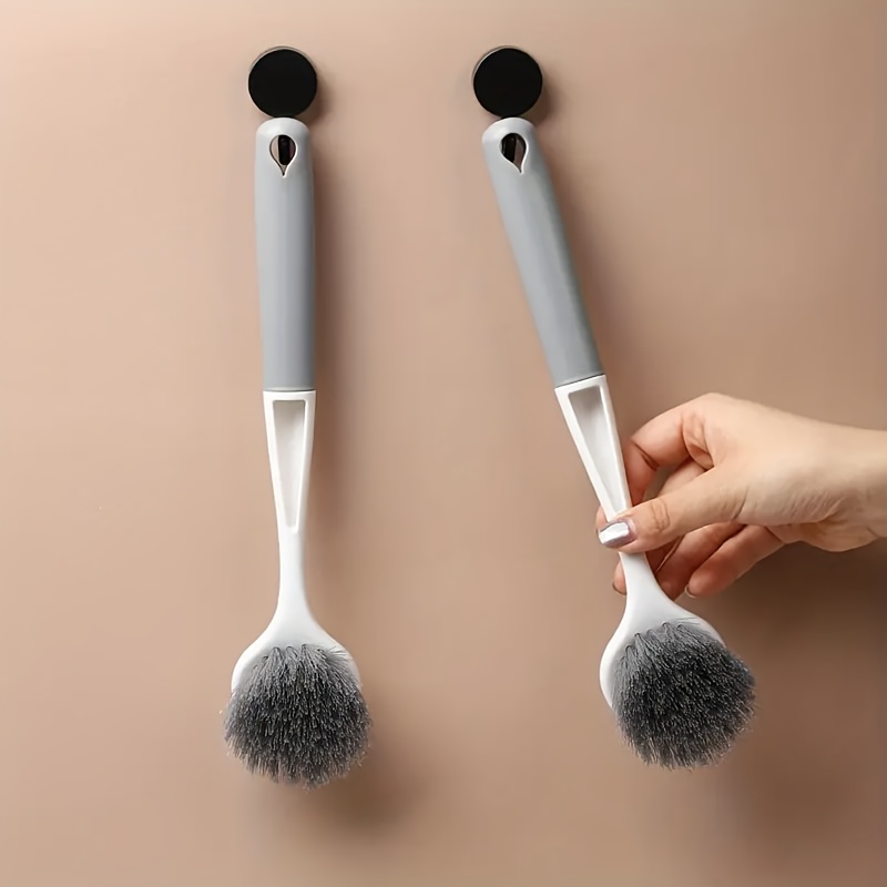 

1pc Package Dish Brush, Pot Brush, Long Handle Multi- Kitchen Brush, Kitchen Brush, Pots And Pans Brush, Kitchen Sink Countertop Brush, Cleaning Supplies, Cleaning Tools, Christmas And New Year Gifts