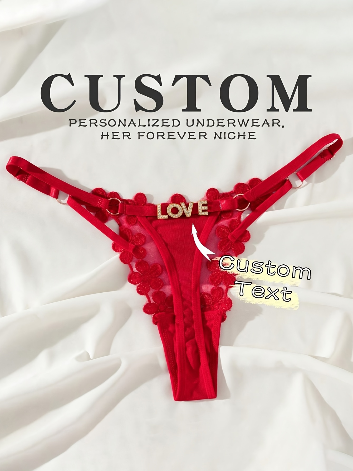 personalized underwear sold on Temu New Zealand