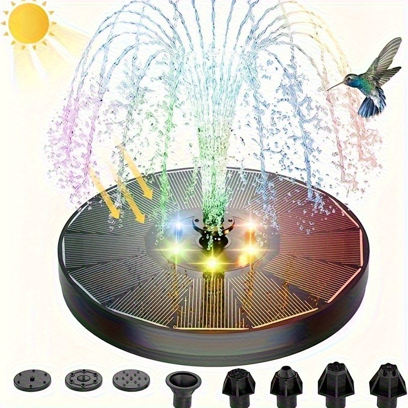 Temu – TEMU Pool Fountain For Inground Swimming Pool Adjustable Pool Fountains For Above Ground Pools Waterfall Fountain Kit Water Fun Sprinklers Fits Most