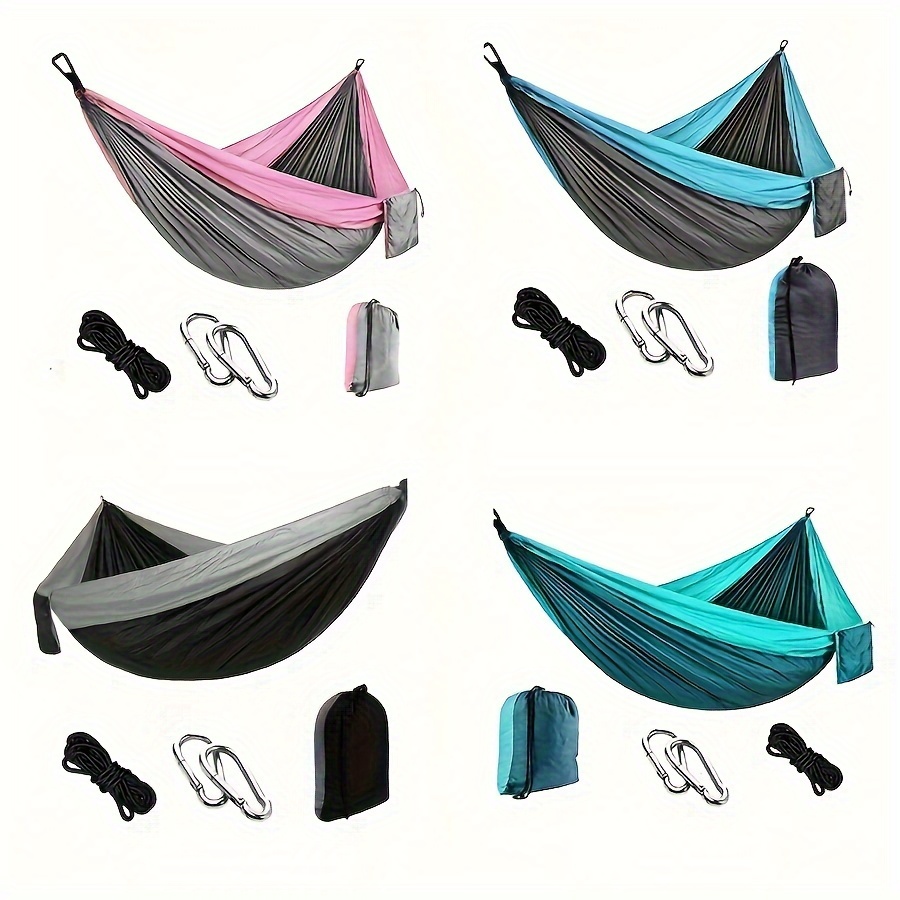 

1pc, Foldable Outdoor Hammock, Easy To Carry Can Be Used For Camping, Picnic, Yard