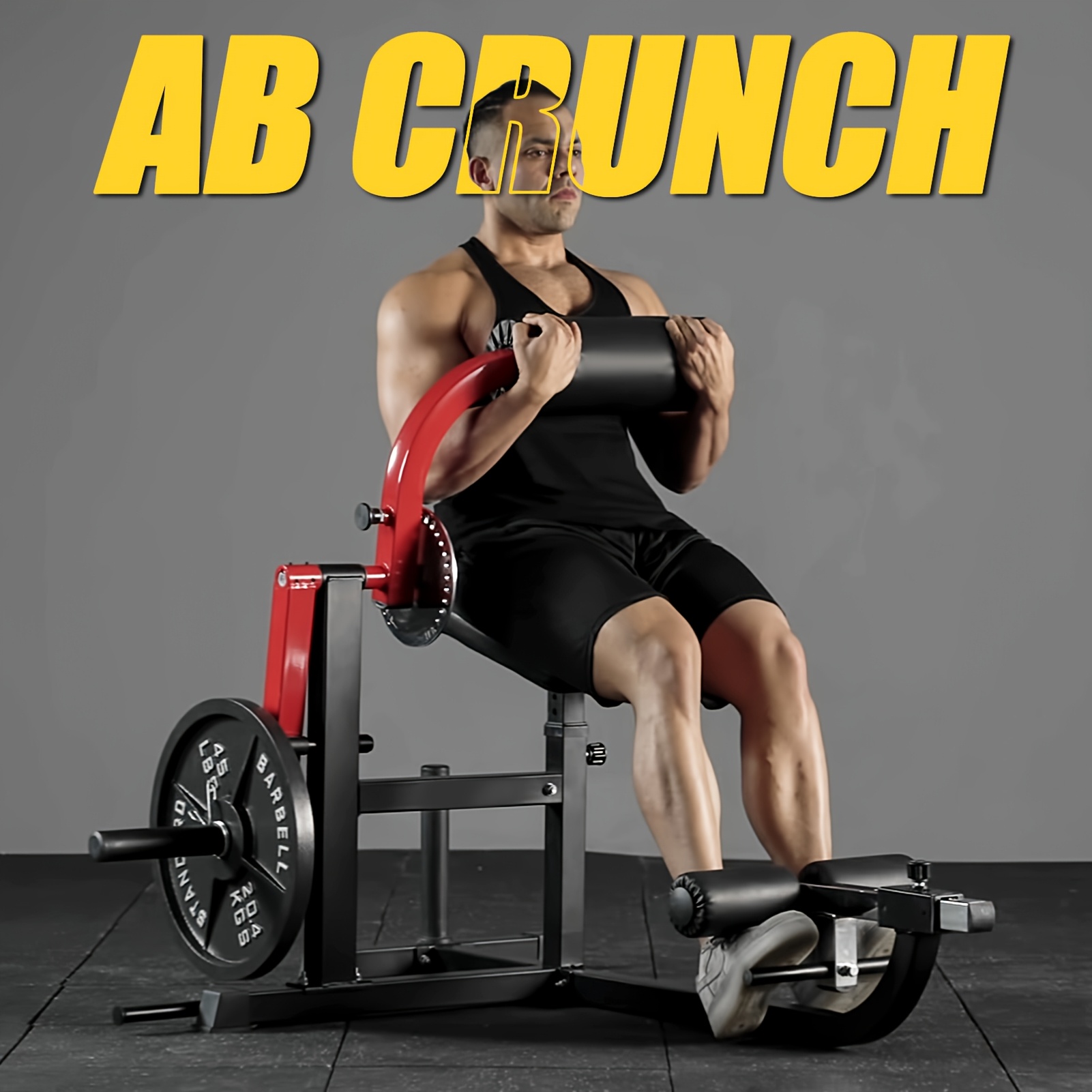 2 in 1 seated ab   back extension machine ab workout machine with 450lbs weight capacity core machine upper     gym equipment without battery