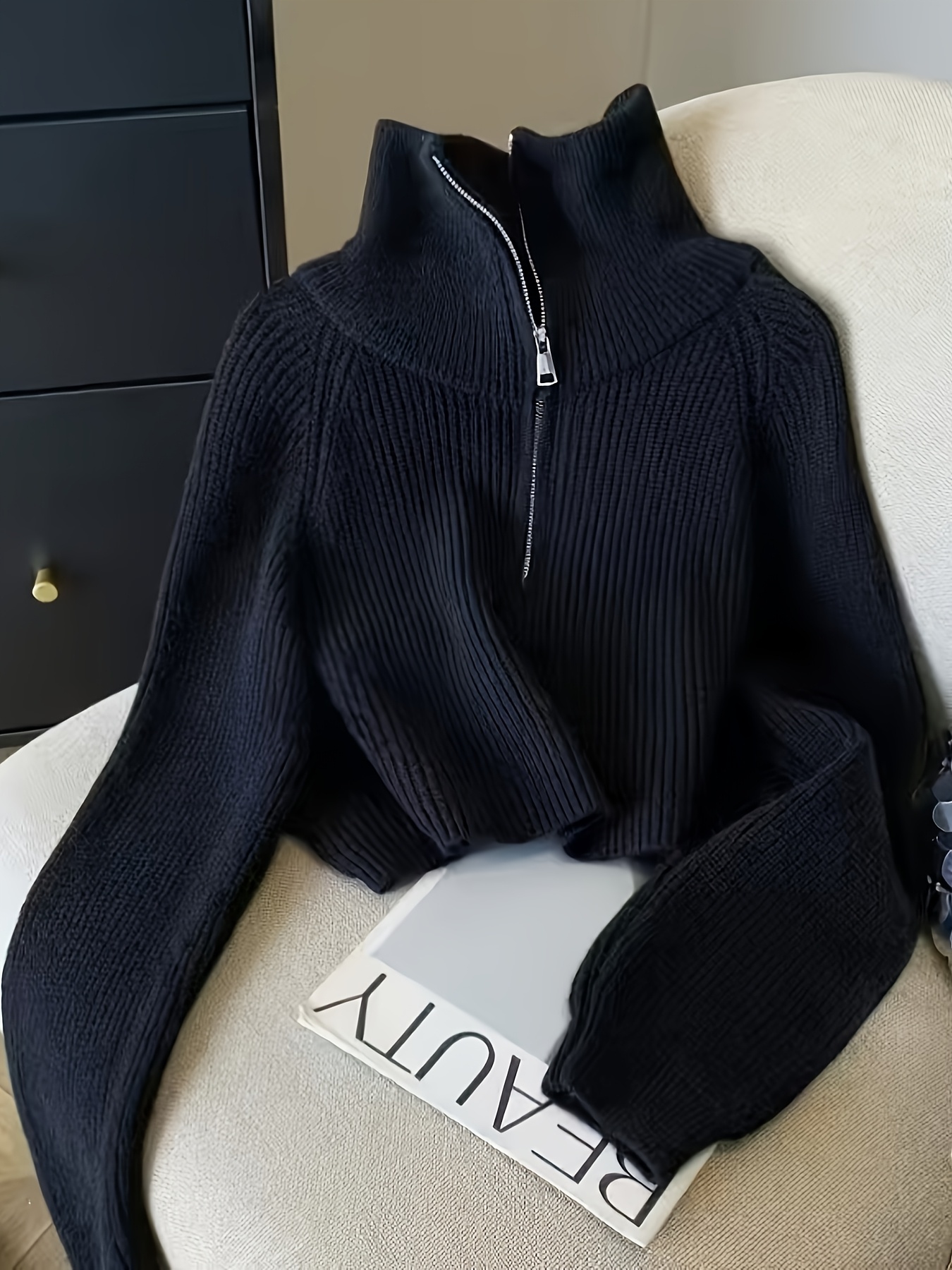 damernas vit/svart ( valfri färg på begäran) jacka - Temu Sweden