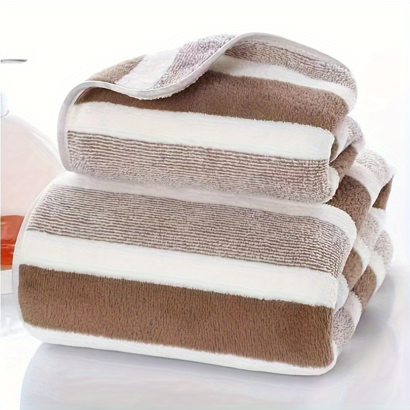 TEMU Shop 2 Links 2 Coral Velvet Bath Towel + Towel Combination