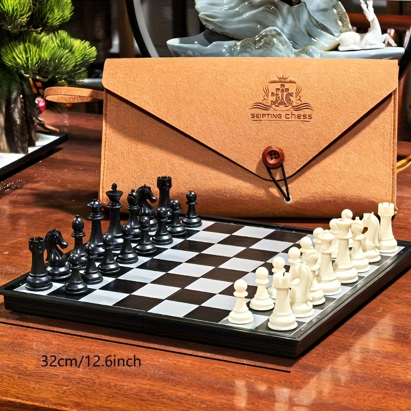 a single unit premium chess set featuring a 12 6 inch - Temu Spain