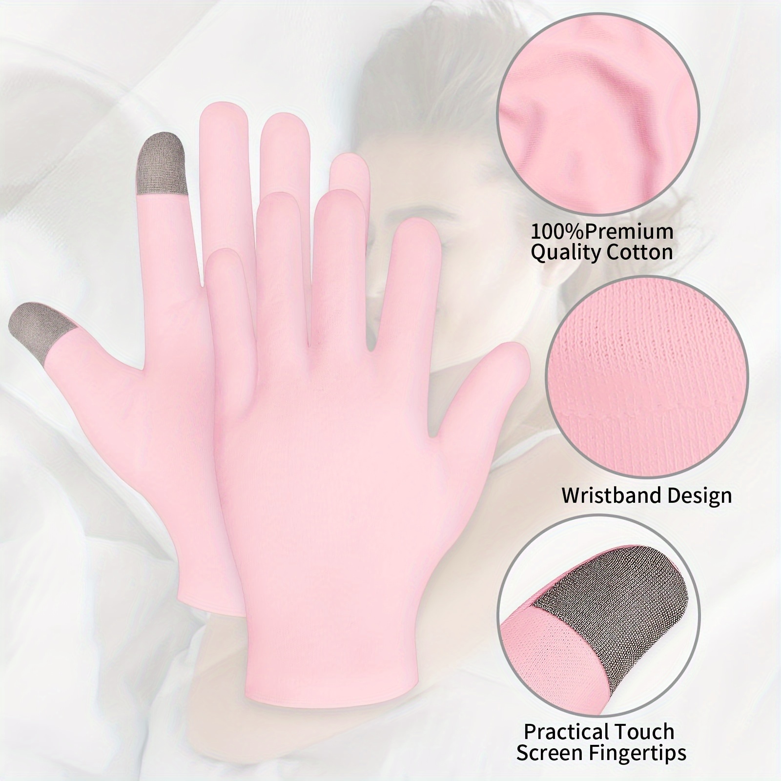 beauty moisturizing gloves Temu Saudi Arabia