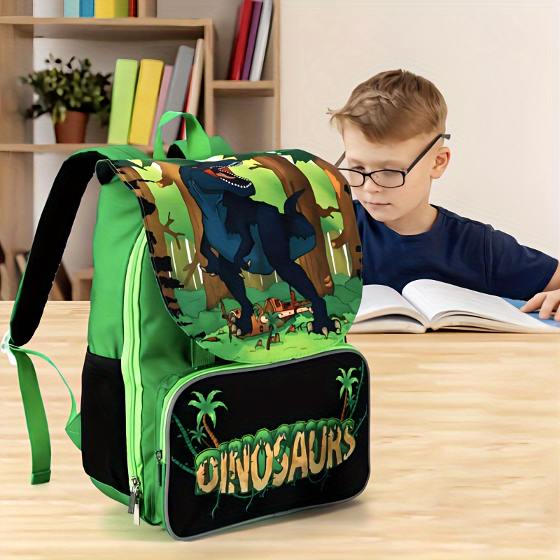 

Dinosaur Backpack, Children's School Bag, Student School Bag, Shoulder Bag, Large Capacity School Bag