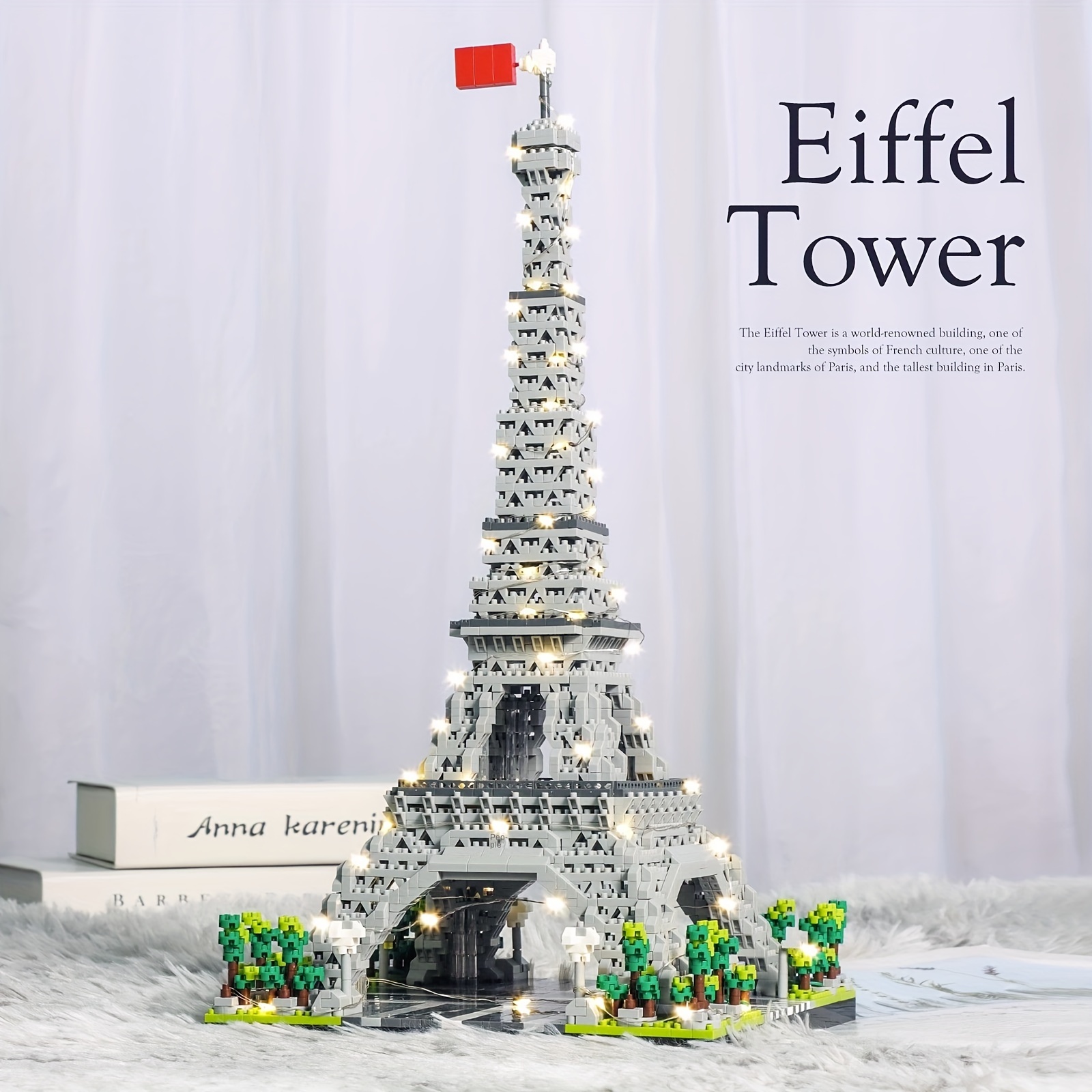 

| Model Building Kit - Micro Particle , Parisian Charm, Decor With Illuminated Detail