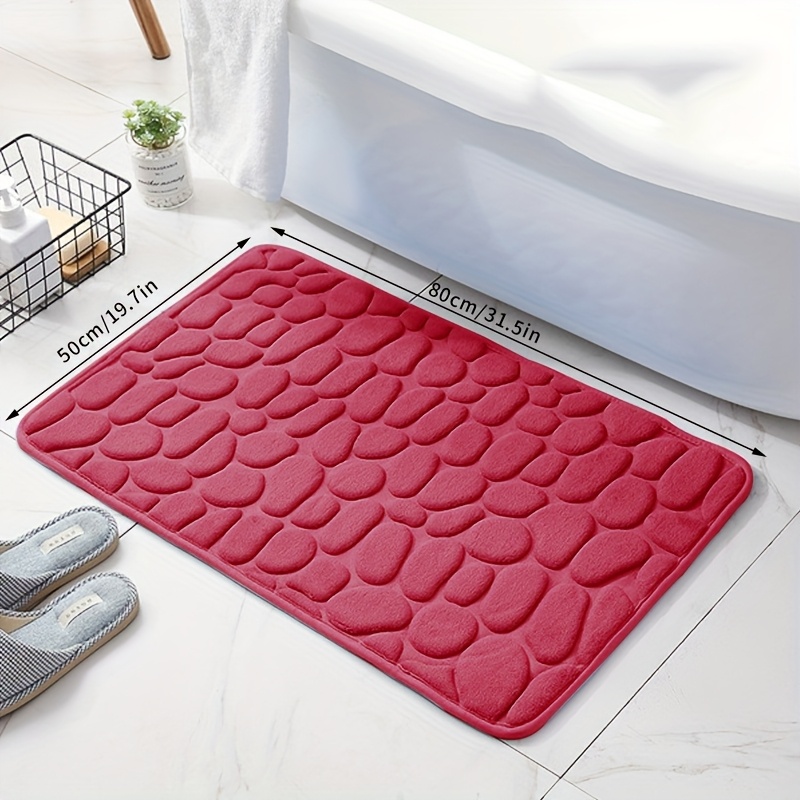 1 قطعة حصيرة الذاكرة بحجم 50سم×80سم، سجادة حمام، سريعة ...