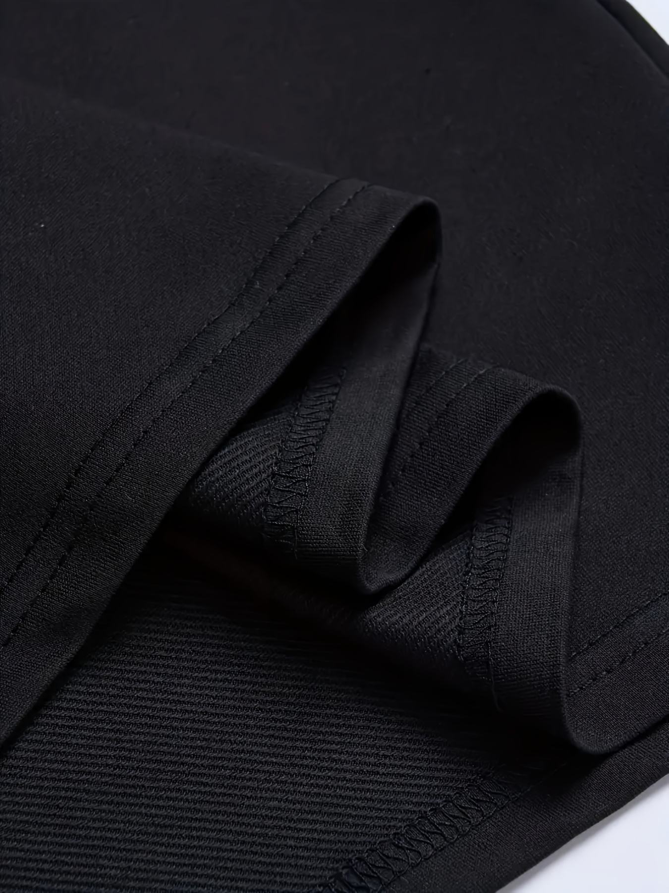 mens plus size casual t shirt with geometric black polyester knit stretch short sleeve perfect gift for casual wear geometric horse pattern stretch size details 8