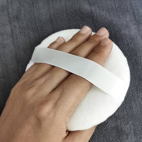 1 3pcs 3 17 inch large powder puff ultra soft and fluffy washable body and face powder puff and foundation blending applicator reusable makeup puff for smooth end wedding gift summer skincare present