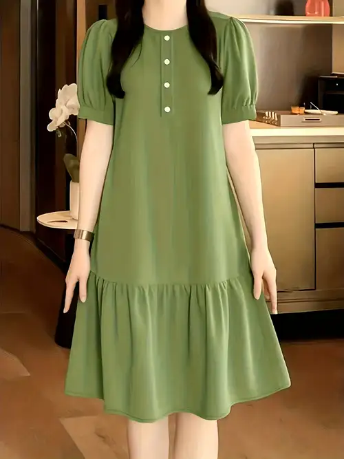 army green color dress sold on Temu Canada army green color dress sold on Temu Canada