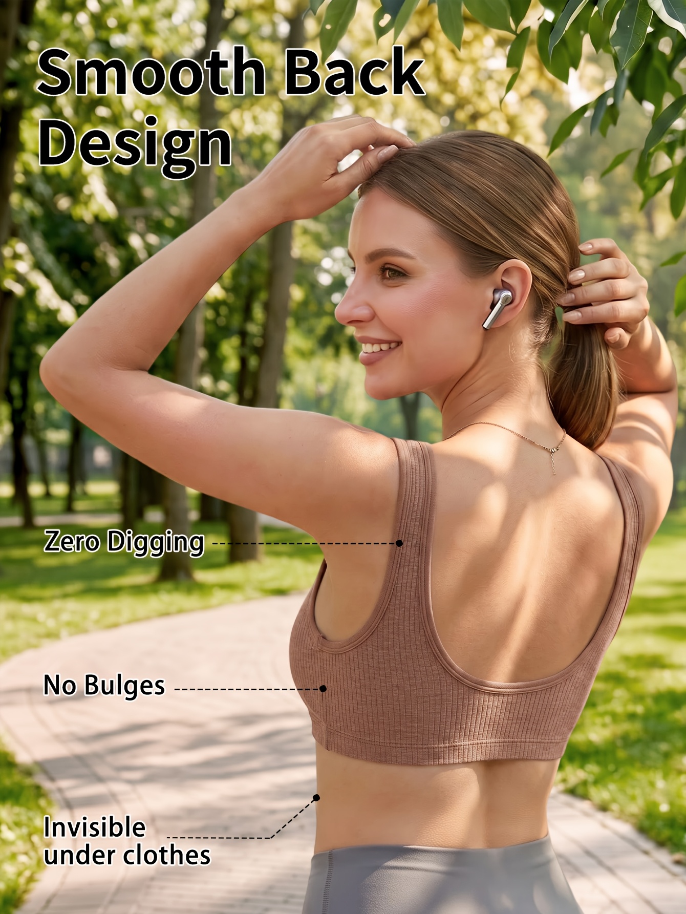 Women's 2pc Wide-Strap Wireless Ribbed Bra Set